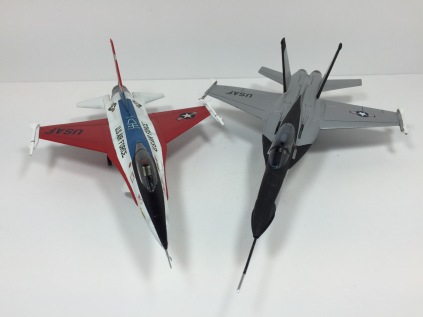 YF-16A Fighting Falcon & YF-17A Cobra