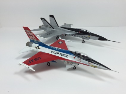 YF-16A Fighting Falcon & YF-17A Cobra