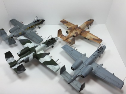 A-10A's & A-10C Thunderbolt II