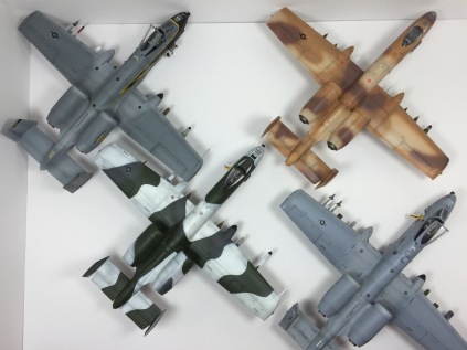 A-10A's & A-10C Thunderbolt II